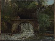 Gustave Courbet Le Grand Pont oil painting on canvas